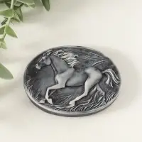 Магнит "Лошадь бегущая (барельеф)" 5,5 см Магнит "Лошадь бегущая (барельеф)" 5,5 см