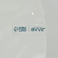 Салатник Avvir &laquo;Лист&raquo;, 1.4 л, 27&times;9 см, стеклокерамика, белый