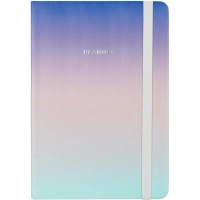 Ежедневник недатированный Rainbow,син-фиол,А5140x200,136л,ATTACHE SELECTION