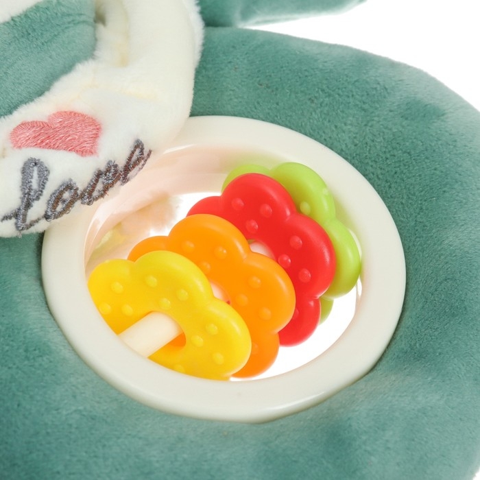 Игрушка-погремушка мягкая «Лягушастик», Крошка Я Игрушка-погремушка мягкая «Лягушастик», Крошка Я