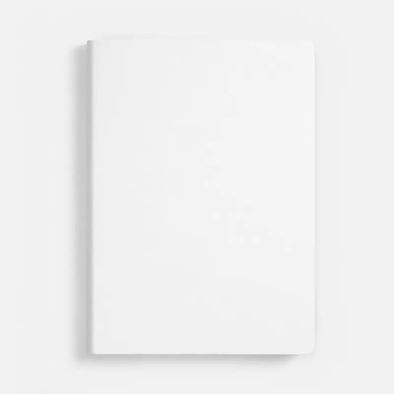 Ежедневник Nebraska Flex, недатированный, белый с серебристым Ежедневник Nebraska Flex, недатированный, белый с серебристым