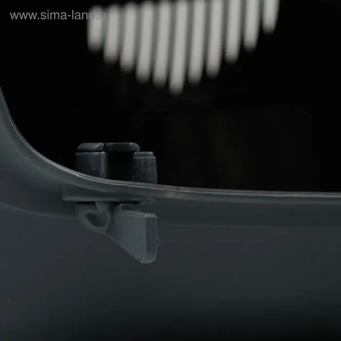 Переноска для животных до 9 кг &laquo;Пижон&raquo;, 43&times;29&times;27.5 см, металлическая дверь, пластик, бежевая, серая