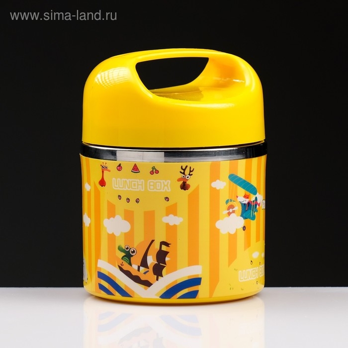 Ланч бокс, контейнер для еды, 630 мл, 11 х 15 см