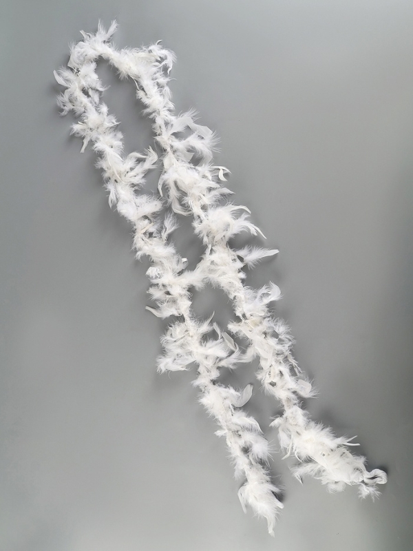 Карнавальный набор  Карнавальный набор "Гэтсби" туника, боа, бусы, перчатки, цвет розовый р-р 46-48