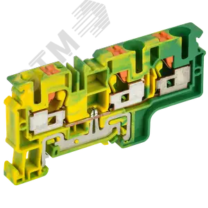 ARMAFIX Клемма пружинная Push-in CP-MC-PEN земля 3 вывода 10мм2 IEK