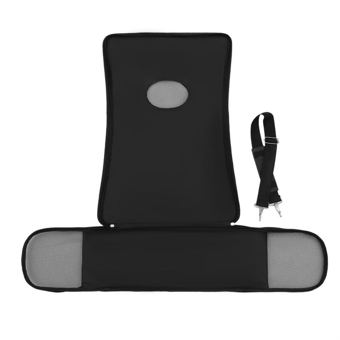 Сумка-переноска каркасная  Сумка-переноска каркасная "Звёздное небо", размер M, 40 х 21 х 27 см, чёрная