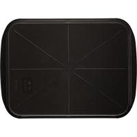 Поднос 365х270 мм коричневый , Restola, ПП 422109014