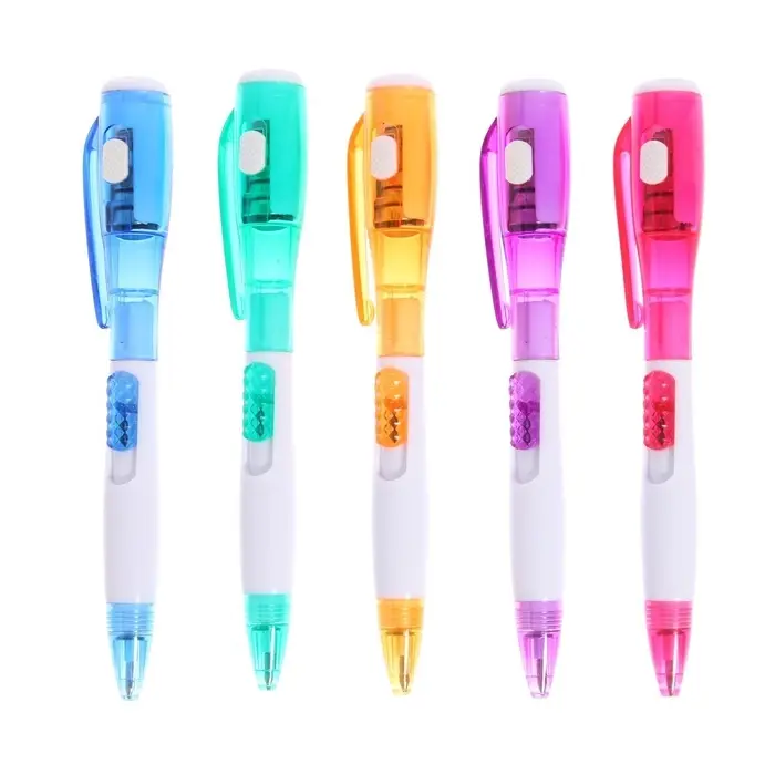 Ручка-прикол Calligrata &laquo;Фонарик&raquo;, синий стержень, шариковая, МИКС