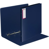 Папка на 4-х кольцах пласт. 25мм вертик. А3 ATTACHE, синий