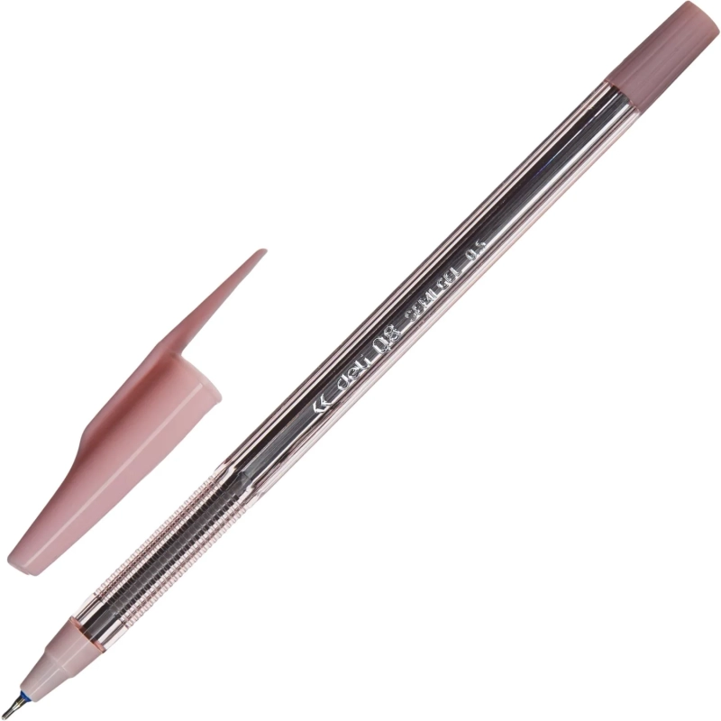 Ручка шариковая неавтомат. Deli Think 0,7мм,масл,син,асс.EQ8-C