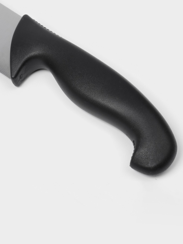 Шеф-нож, лезвие 30,5 см, черная ручка Шеф-нож, лезвие 30,5 см, черная ручка