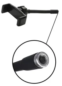 Гибкий держатель для телефона (внутренняя резьба) mini UFH-04 (12см)