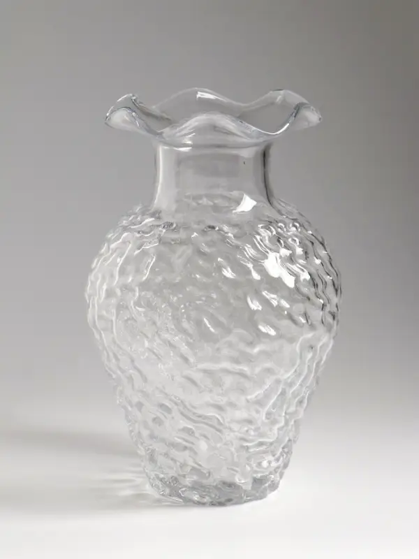 Ваза стекло настольная "Торилл" 26х14,5 см, прозрачный