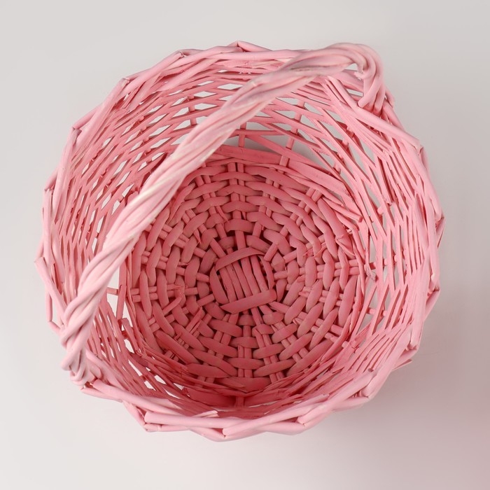 Набор корзин плетеных, ива, 24x13/26 см, 18x11/23 см, 2 шт, розовый Набор корзин плетеных, ива, 24x13/26 см, 18x11/23 см, 2 шт, розовый