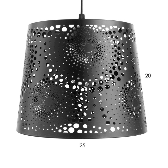 Светильник BayerLux Светильник BayerLux "Элльда" Е27 40Вт черный 25х25х80 см