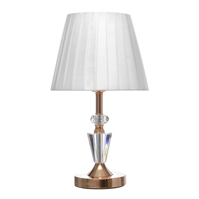 Настольная лампа Настольная лампа "Лесия" Е14 40Вт золото 22х22х40 см