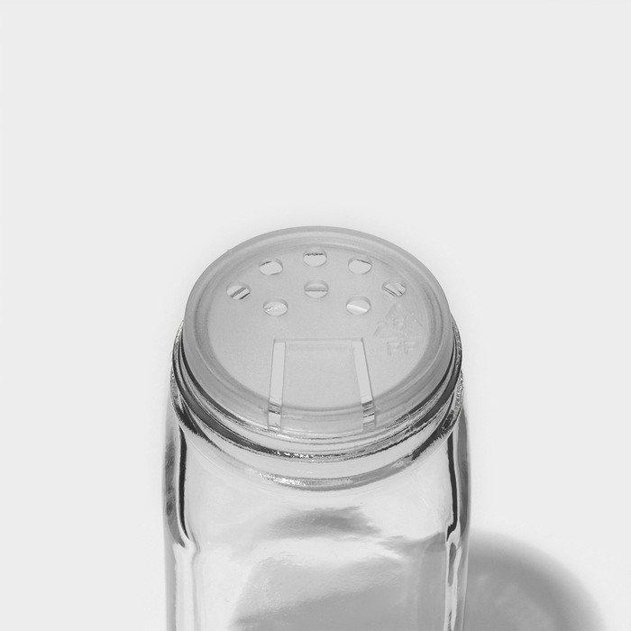 Набор стеклянных баночек для специй с металлической крышкой «Эко», 120 мл, 4,5×10,5 см, 12 шт Набор стеклянных баночек для специй с металлической крышкой «Эко», 120 мл, 4,5×10,5 см, 12 шт