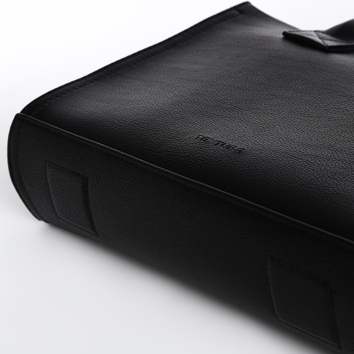 Сумка женская TEXTURA, тоут, средний размер, цвет чёрный Сумка женская TEXTURA, тоут, средний размер, цвет чёрный