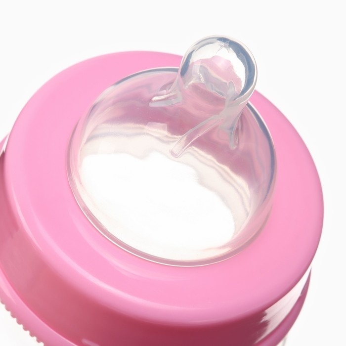 Бутылочка для кормления, ШГ Ø50 180мл., цвет розовый Бутылочка для кормления, ШГ Ø50 180мл., цвет розовый