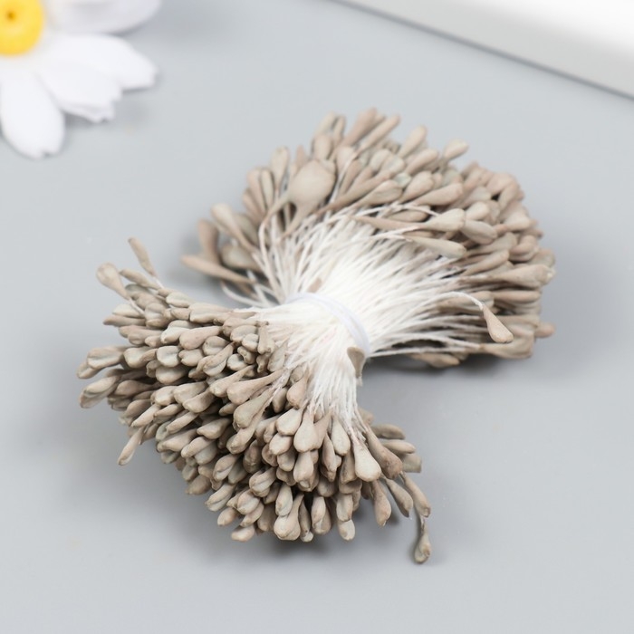 Тычинки для цветов Тычинки для цветов "Хаки" набор 360 шт длина 6 см