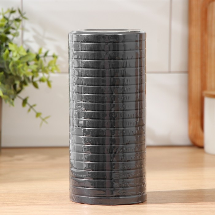 Крышки для консервирования Доляна, ТО-82 мм, металл, цвет чёрный матовый, 20 шт Крышки для консервирования Доляна, ТО-82 мм, металл, цвет чёрный матовый, 20 шт