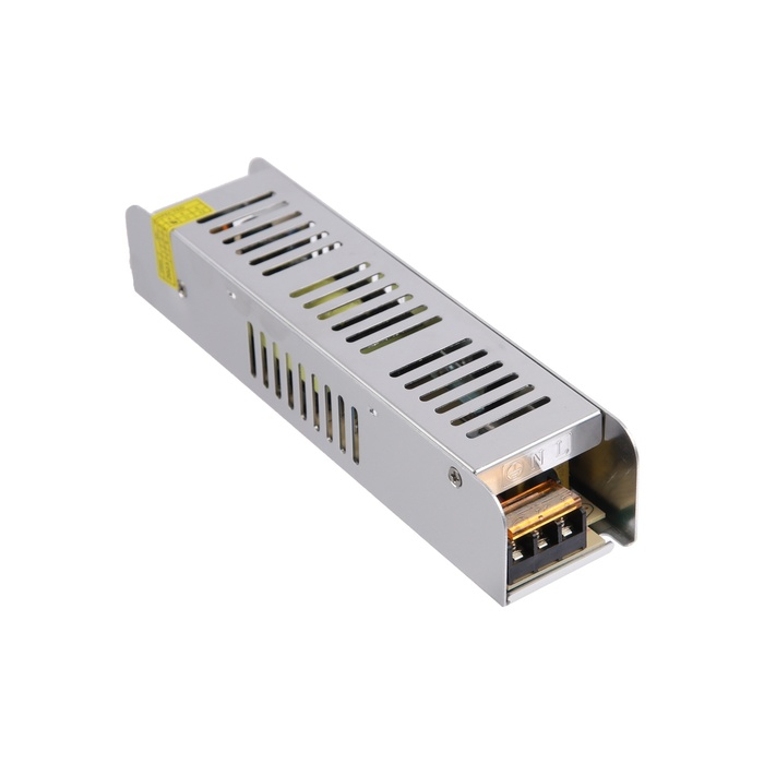 Плоский блок питания Ecola для светодиодной ленты 12 В, 100 Вт, IP20 Плоский блок питания Ecola для светодиодной ленты 12 В, 100 Вт, IP20