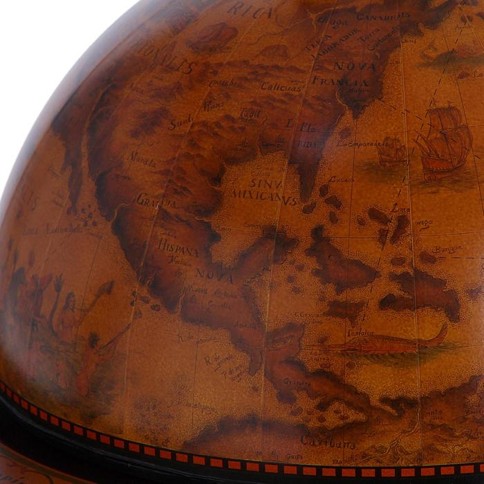 Глобус-бар декоративный, напольный, малый 56х49х33 см Глобус-бар декоративный, напольный, малый 56х49х33 см