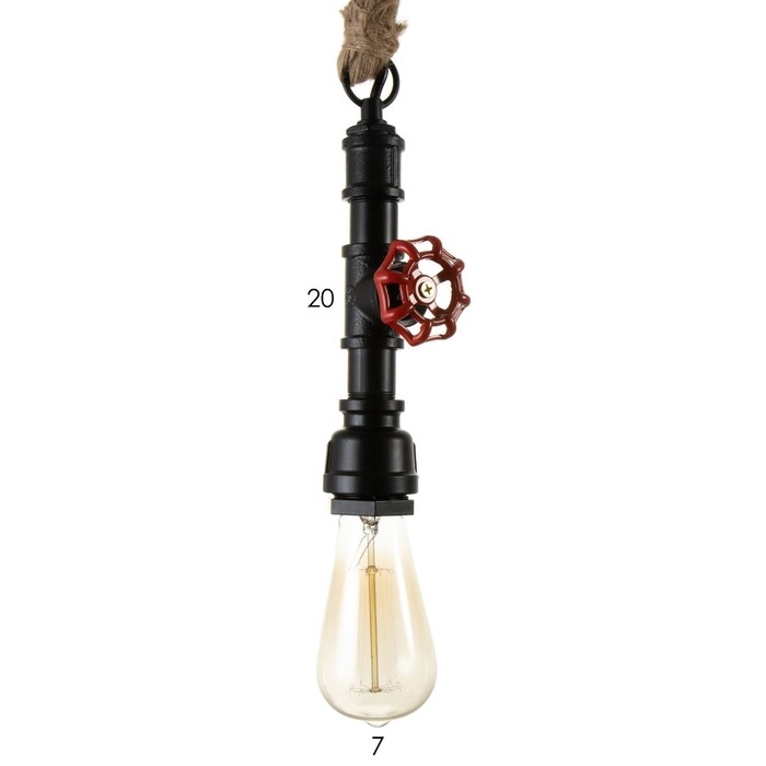 Подвес BayerLux Подвес BayerLux "Фитинг" Е27 черный 5х5х100 см