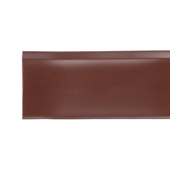 Плинтус ПВХ самоклеящийся, 200см/8см, коричневый Плинтус ПВХ самоклеящийся, 200см/8см, коричневый
