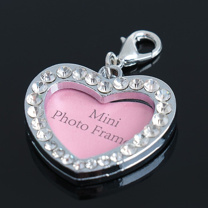 Адресник под записку  Адресник под записку "Сердечко", 3 х 3 см