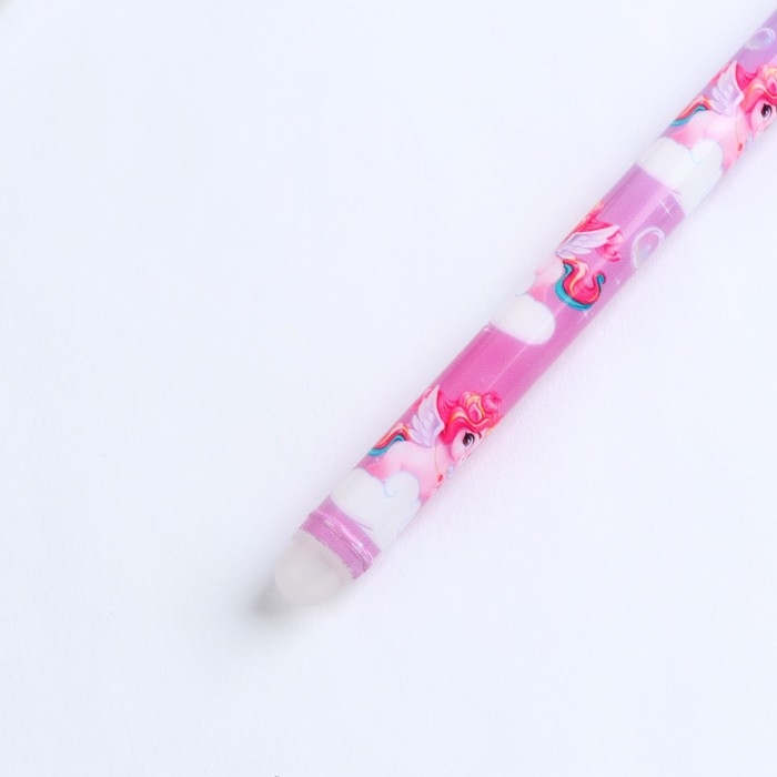 Ручка пиши стирай гелевая со стираемыми чернилами + 9шт стержней «Волшебство в твоих руках», синяя паста, гелевая 0,5 мм Ручка пиши стирай гелевая со стираемыми чернилами + 9шт стержней «Волшебство в твоих руках», синяя паста, гелевая 0,5 мм