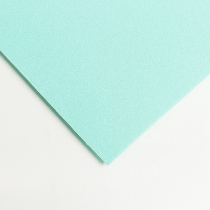 Фоамиран иранский 2 мм (аквамарин) 60х70 см Фоамиран иранский 2 мм (аквамарин) 60х70 см