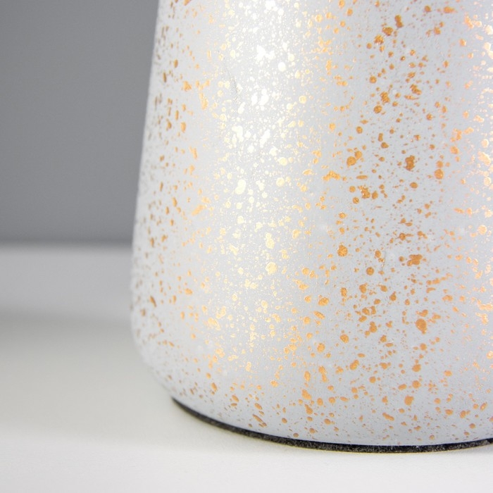 Настольная лампа Настольная лампа "Вирсавия" Е14 40Вт серо-золотой 22х22х39 см RISALUX