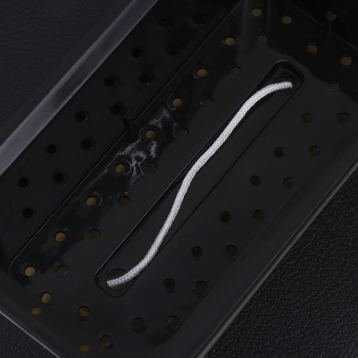 Кашпо для цветов прямоугольное Доляна «Глянец», 900 мл, 18,5×10×8 см, цвет чёрный/белый Кашпо для цветов прямоугольное Доляна «Глянец», 900 мл, 18,5×10×8 см, цвет чёрный/белый