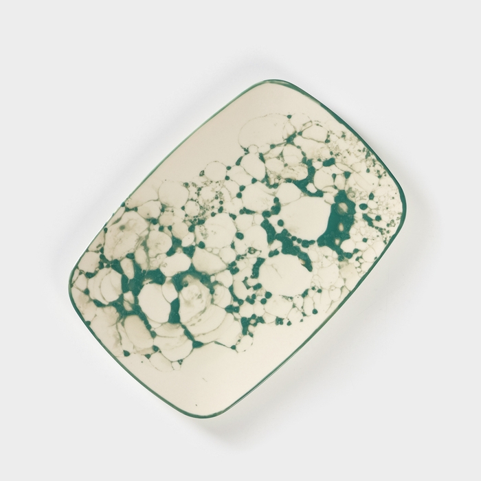 Блюдо керамическое «Пена», 27×19 см Блюдо керамическое «Пена», 27×19 см