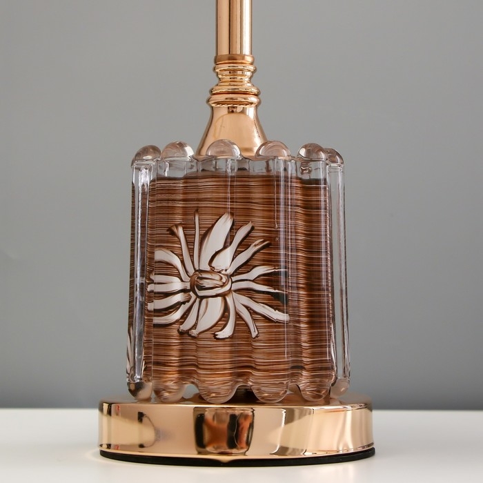 Настольная лампа с подсветкой Настольная лампа с подсветкой "Элоиза" Е27 40Вт золото 25х25х41 см