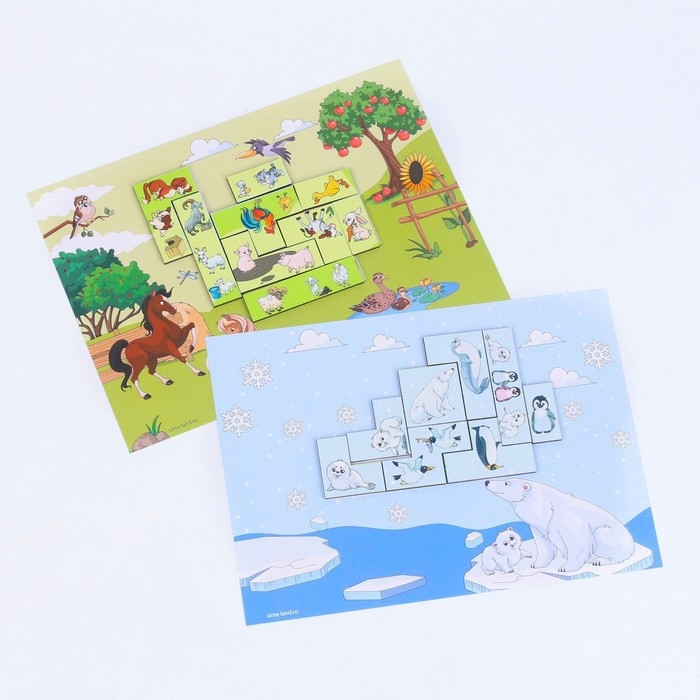 Головоломка «Тетрис», зверята Головоломка «Тетрис», зверята