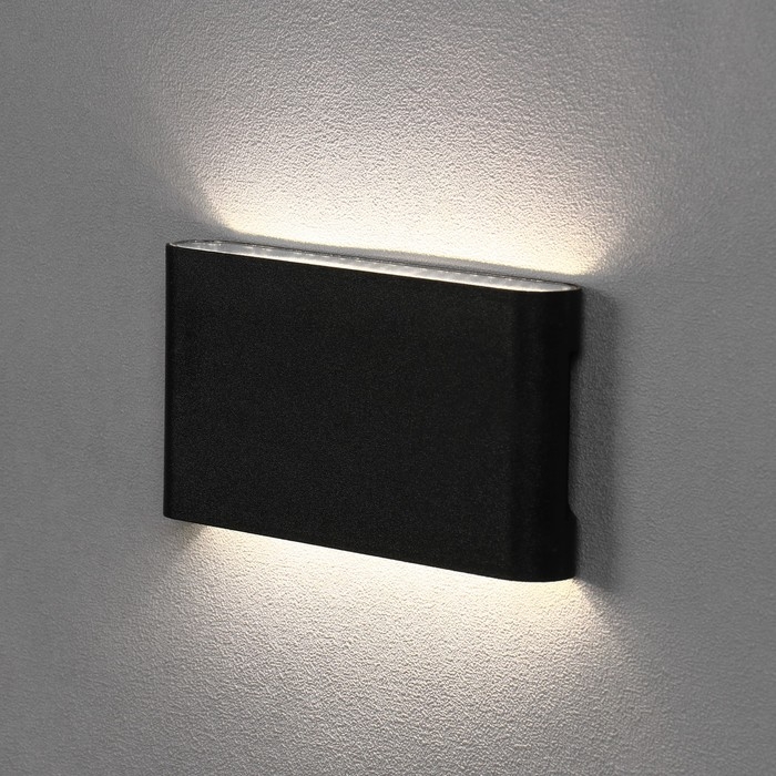 Светильник фасадный «Гловер», FSD-030, 10 Вт, 4000К, IP65, 220 В, пластик, черный Светильник фасадный «Гловер», FSD-030, 10 Вт, 4000К, IP65, 220 В, пластик, черный