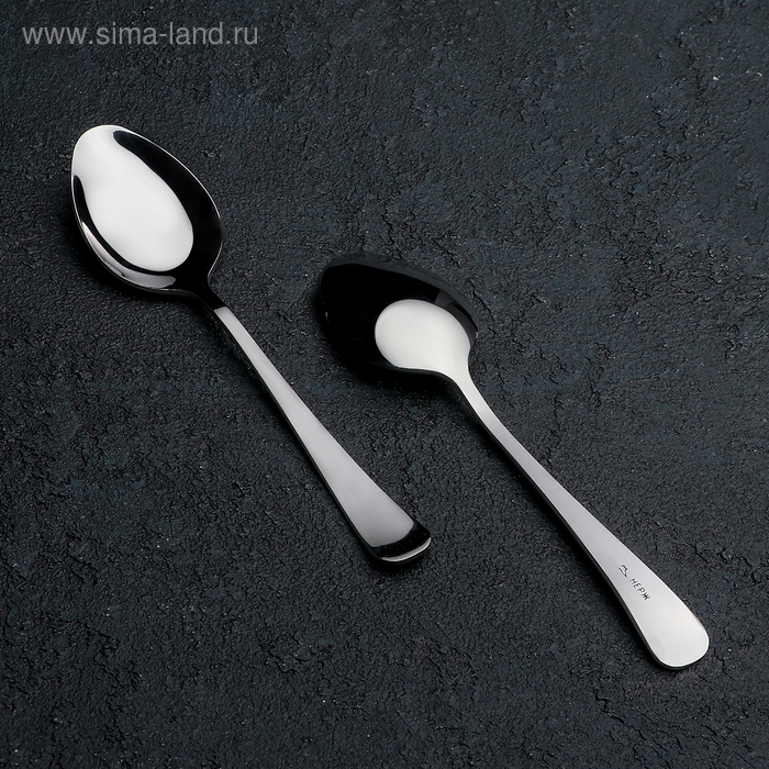 Ложка чайная «Росинка», длина 13,7 см, толщина 1,8 мм, цвет серебряный Ложка чайная «Росинка», длина 13,7 см, толщина 1,8 мм, цвет серебряный