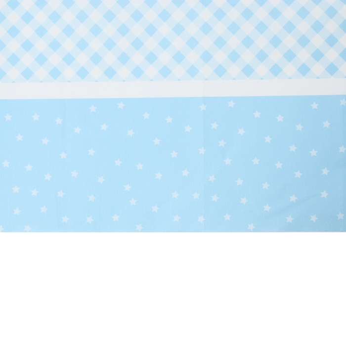 Скатерть &laquo;Конфетти&raquo;, голубой цвет, 120х180 см