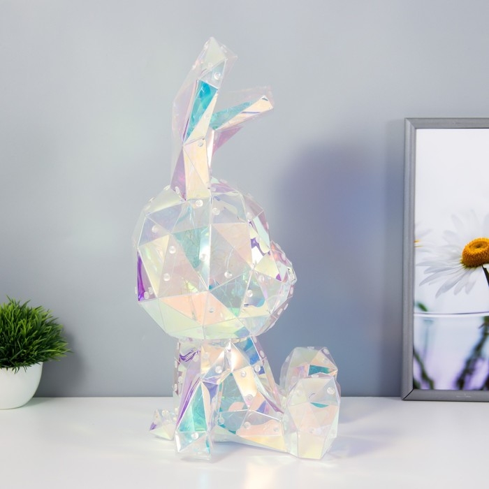 Ночник "Заяц" LED USB 21x21х43 см RISALUX