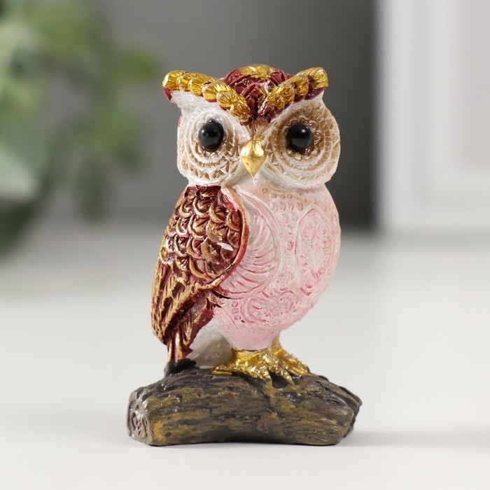 Сувенир полистоун Сувенир полистоун "Филин на ветке" МИКС 2,3х3,2х5,7 см