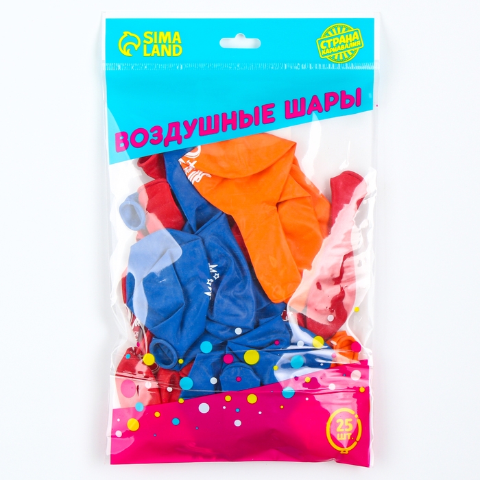 Воздушный шар латексный 12 Воздушный шар латексный 12" "9 мая", 25 шт.