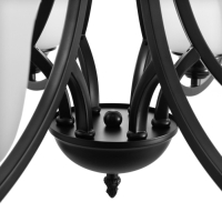 Люстра 2716/6 E27 40Вт черный 80х80х55-85 см BayerLux