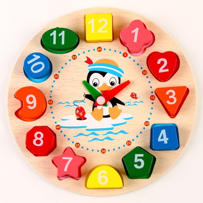 Развивающая игрушка «Часы» Развивающая игрушка «Часы»