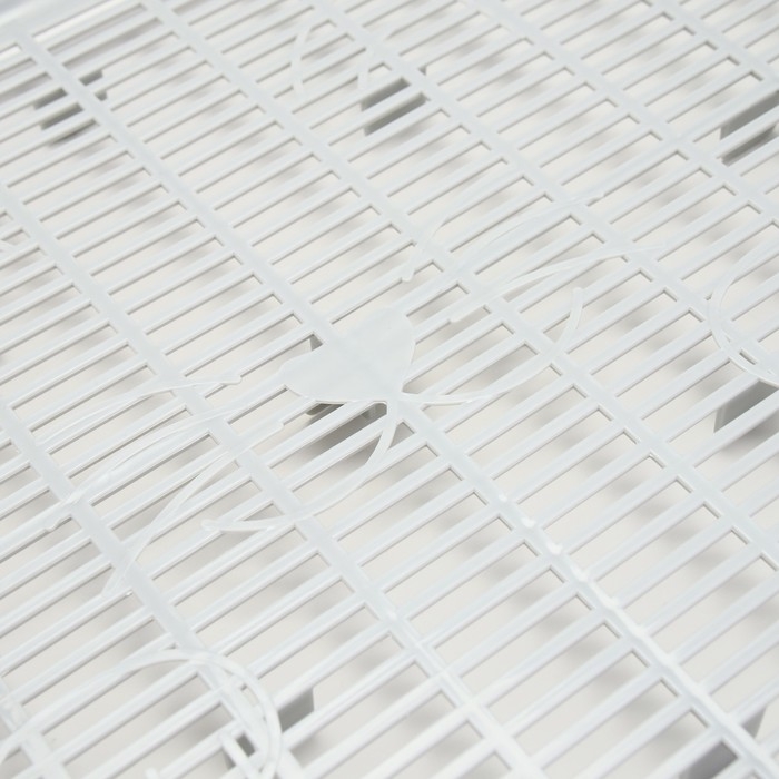 Туалет с сеткой,  45х34х15 см,  серый/бирюзовый Туалет с сеткой,  45х34х15 см,  серый/бирюзовый