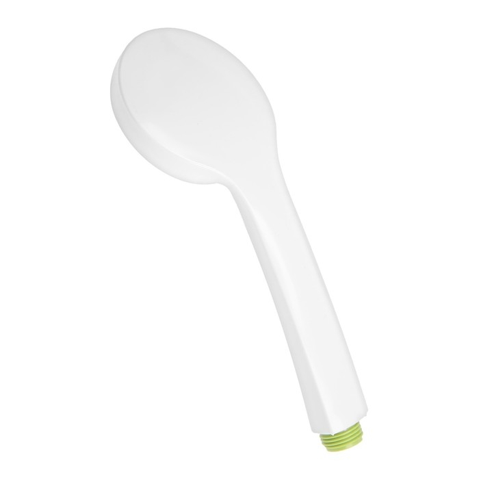 Душевая лейка ZEIN Z0207, 1 режим, пластик, цвет белый с зеленой вставкой Душевая лейка ZEIN Z0207, 1 режим, пластик, цвет белый с зеленой вставкой