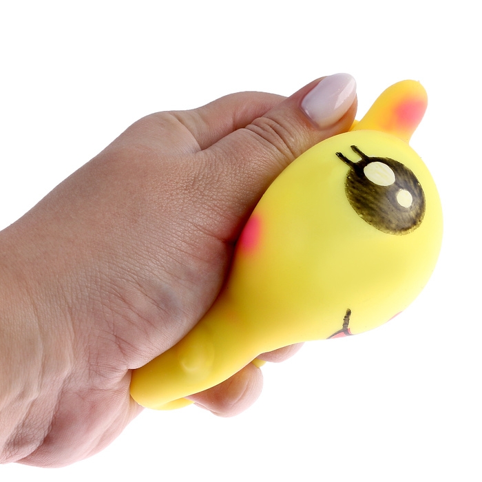 Мялка «Зайка» с пастой, цвета МИКС Мялка «Зайка» с пастой, цвета МИКС