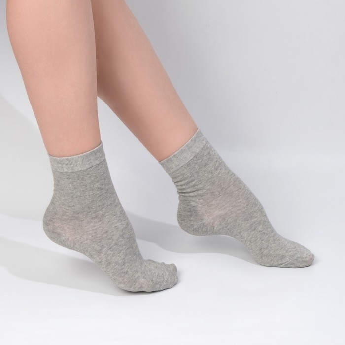 Носочки увлажняющие, с силиконовой вставкой, ONE SIZE, цвет серый Носочки увлажняющие, с силиконовой вставкой, ONE SIZE, цвет серый