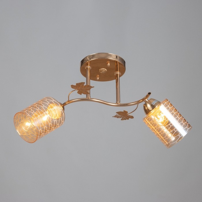 Люстра Люстра "Кейти" 2х60Вт Е27 Золото 48х15х28см